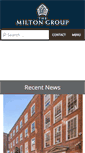 Mobile Screenshot of miltongroup.com